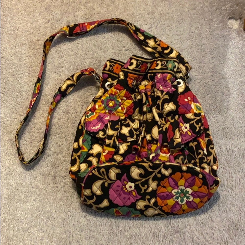 Vera Bradley Drawstring Crossbody
